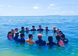 The survival float sequence: To be practiced in shallow water