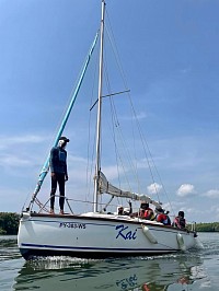 Sailing the KAI in Pondishery, India